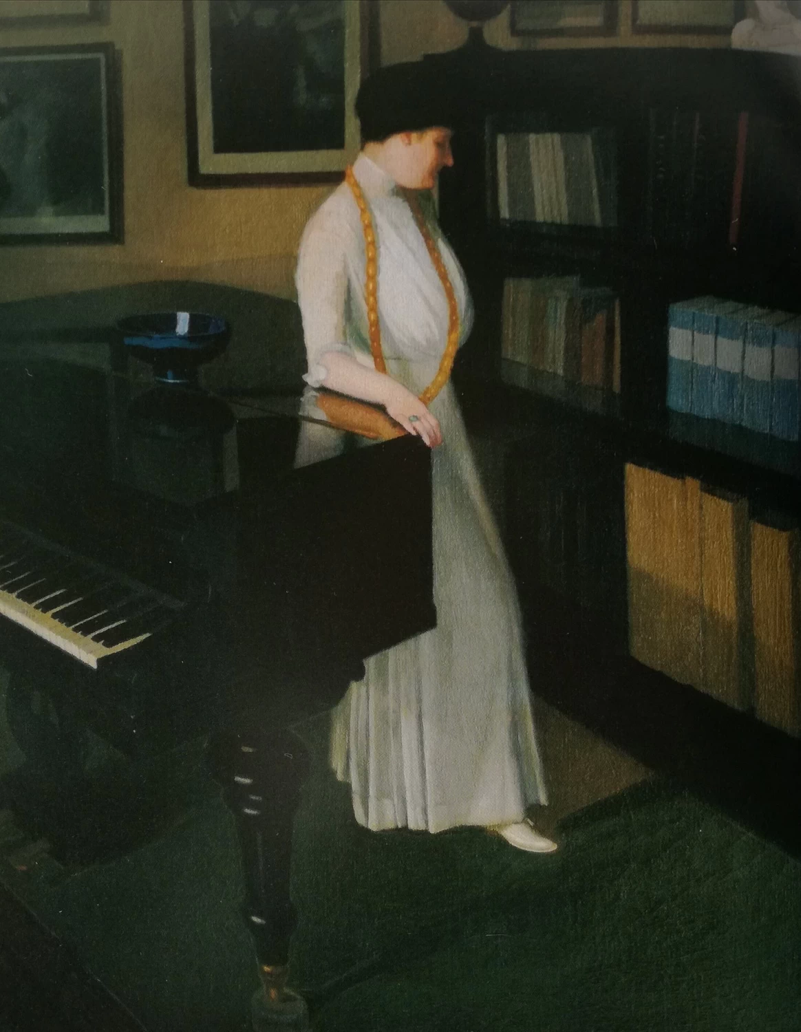 La Signora Ojetti al pianoforte, 1910